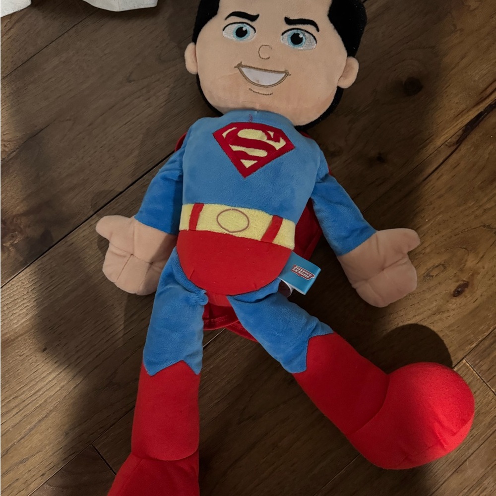 DC Comics Superman Plush Toy with Red and Blue Suit